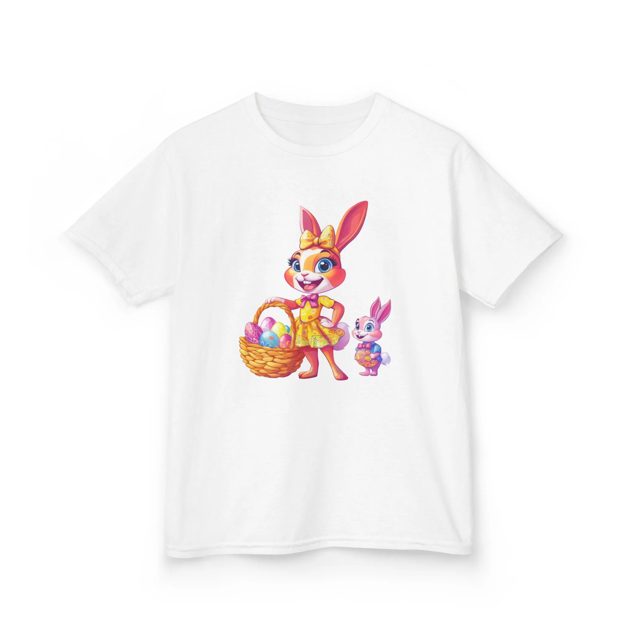 Easter Bunny Kids Tee - Cute Cotton T-Shirt for Spring Celebrations - Image 5