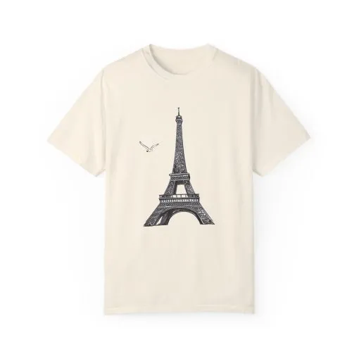 Eiffel Tower Graphic Unisex T-Shirt - Parisian Style Tee