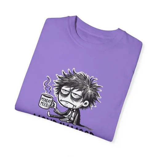 Unisex 'Monday Mood' Garment-Dyed T-Shirt - Perfect for Casual Days - Image 45