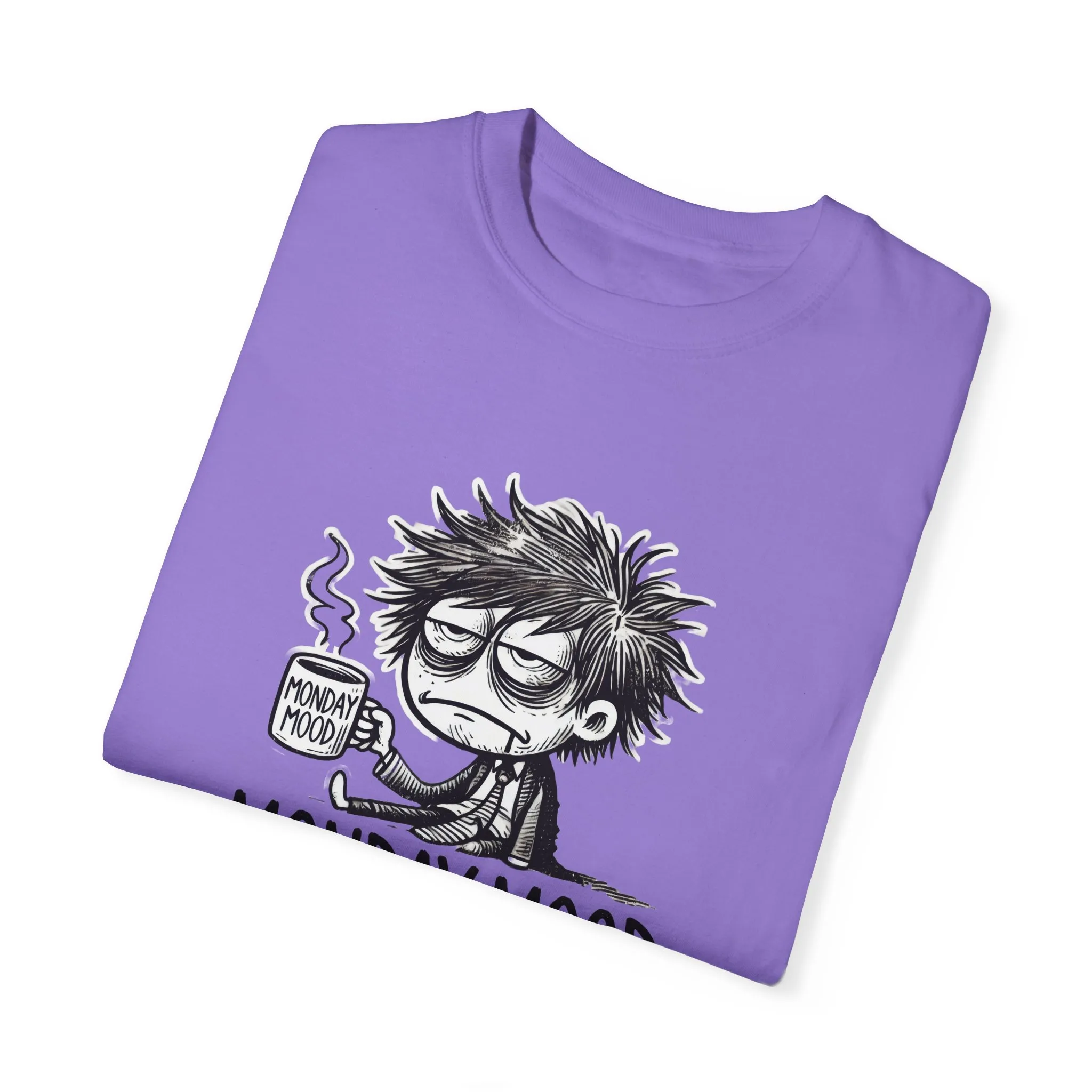 Unisex 'Monday Mood' Garment-Dyed T-Shirt - Perfect for Casual Days - Image 45