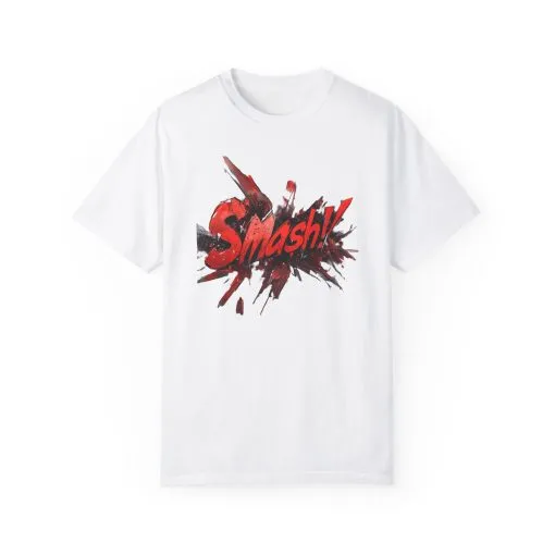 Unisex Smash Graphic T-Shirt – Trendy Casual Wear for Game Lovers - Image 5