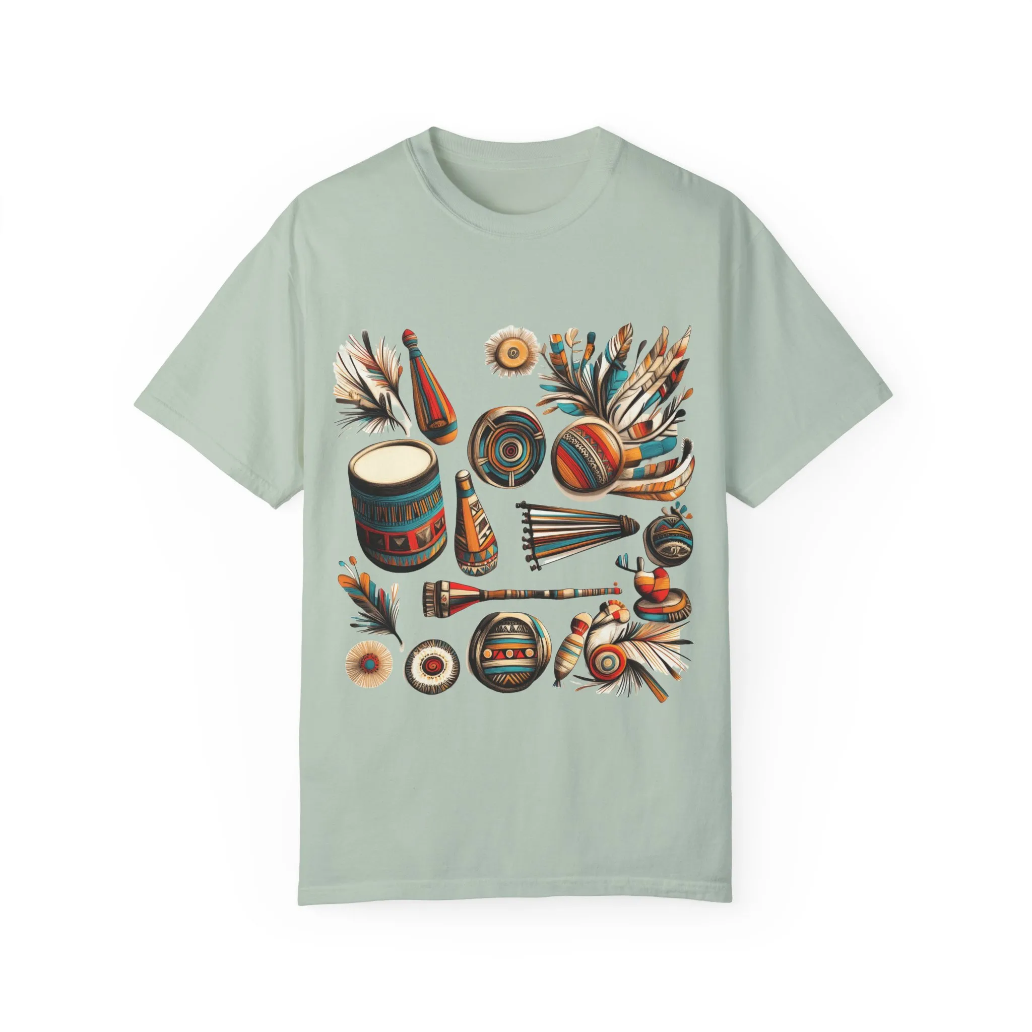 Unisex Garment-Dyed T-Shirt with Vibrant Musical Design | Perfect for Music Lovers & Festivals - Image 29