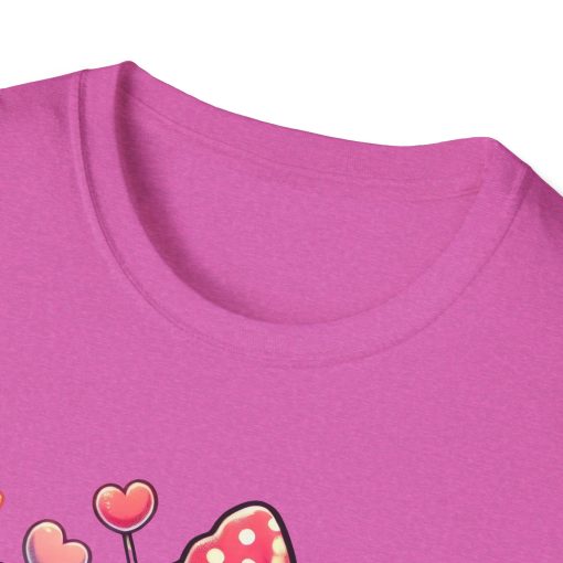 Cute Bunny Love Unisex Softstyle T-Shirt - Perfect for Valentine's Day and Spring Celebrations - Image 67