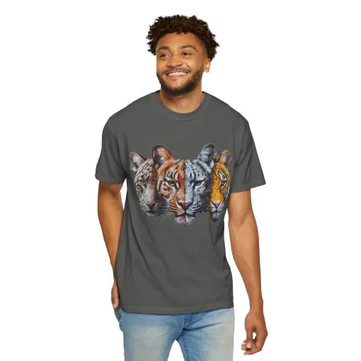 Wildlife Fusion Unisex Garment-Dyed T-Shirt - Image 20