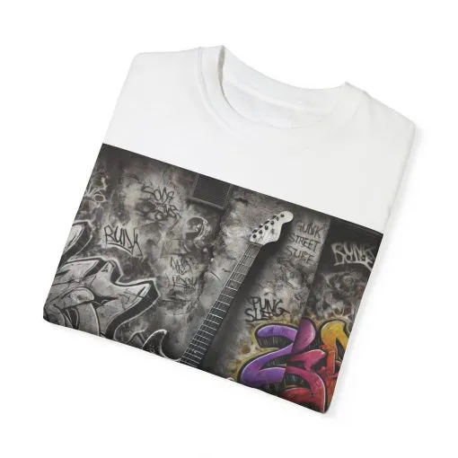 Rock Vibes Unisex Garment-Dyed T-Shirt - Perfect for Music Lovers - Image 6