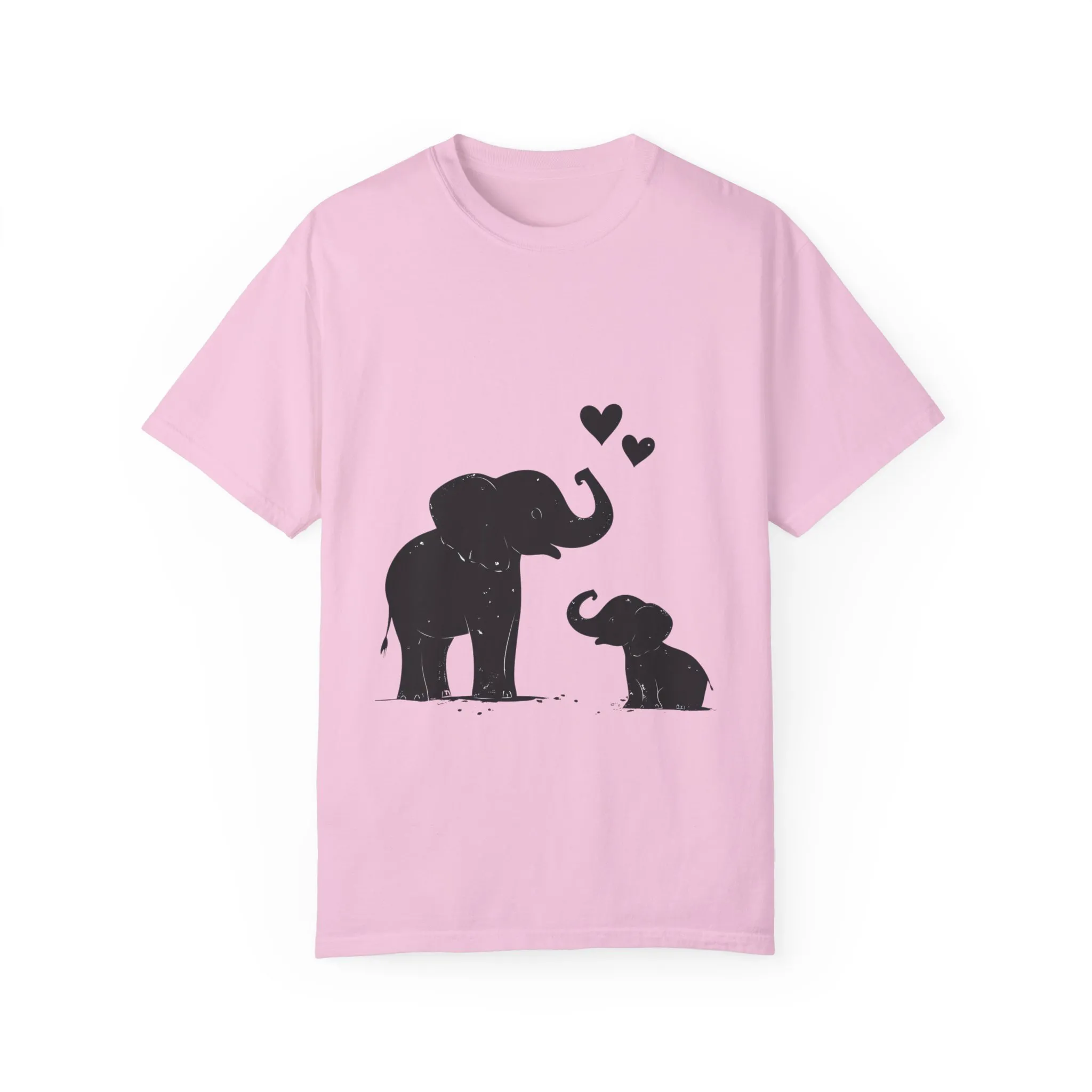 Heartwarming Elephant Love Unisex T-Shirt - Image 45