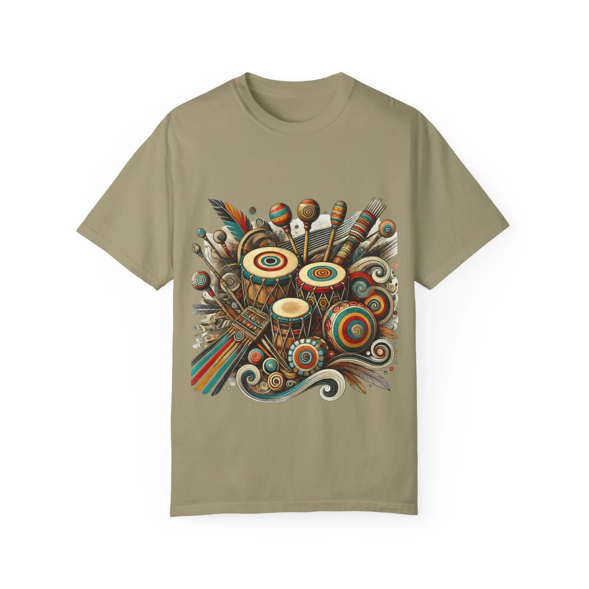 Colorful Bohemian Music Festival T-Shirt - Image 21