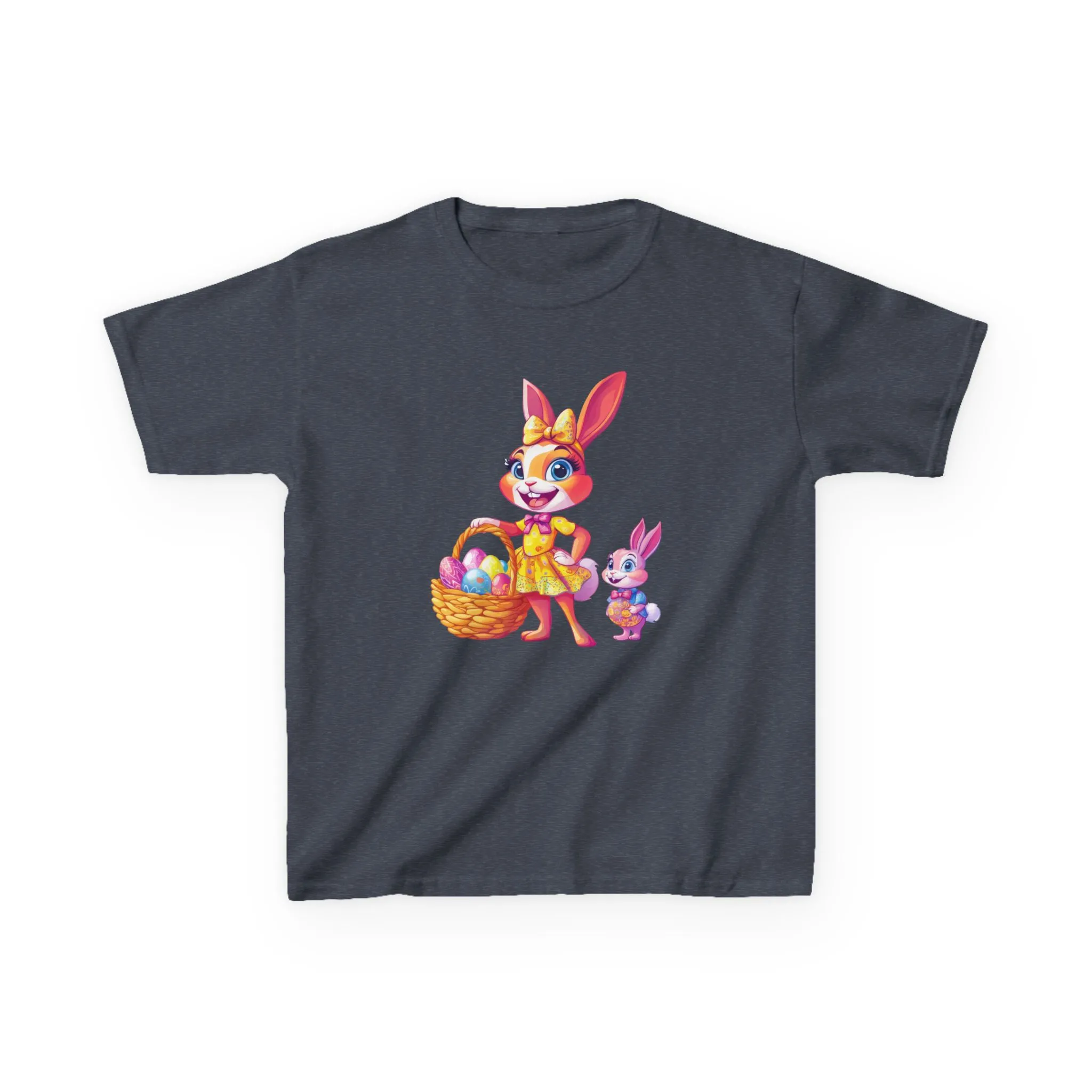 Easter Bunny Kids Tee - Cute Cotton T-Shirt for Spring Celebrations - Image 25