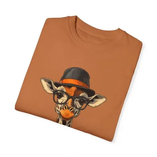 Stylish Giraffe Graphic Unisex T-Shirt - Fun and Trendy Apparel for Animal Lovers - Image 18