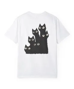 Cute Cat Graphic Unisex T-Shirt - Perfect for Cat Lovers