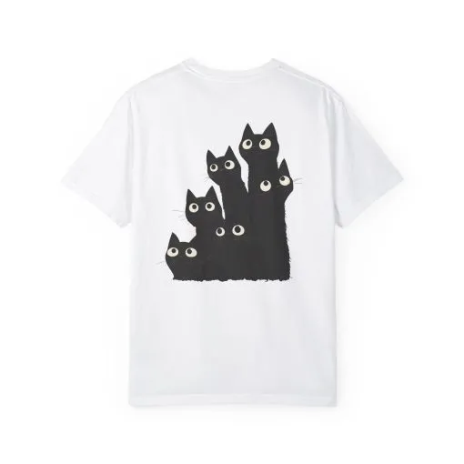 Cute Cat Graphic Unisex T-Shirt - Perfect for Cat Lovers