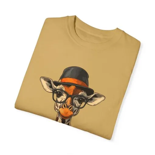 Stylish Giraffe Graphic Unisex T-Shirt - Fun and Trendy Apparel for Animal Lovers - Image 14