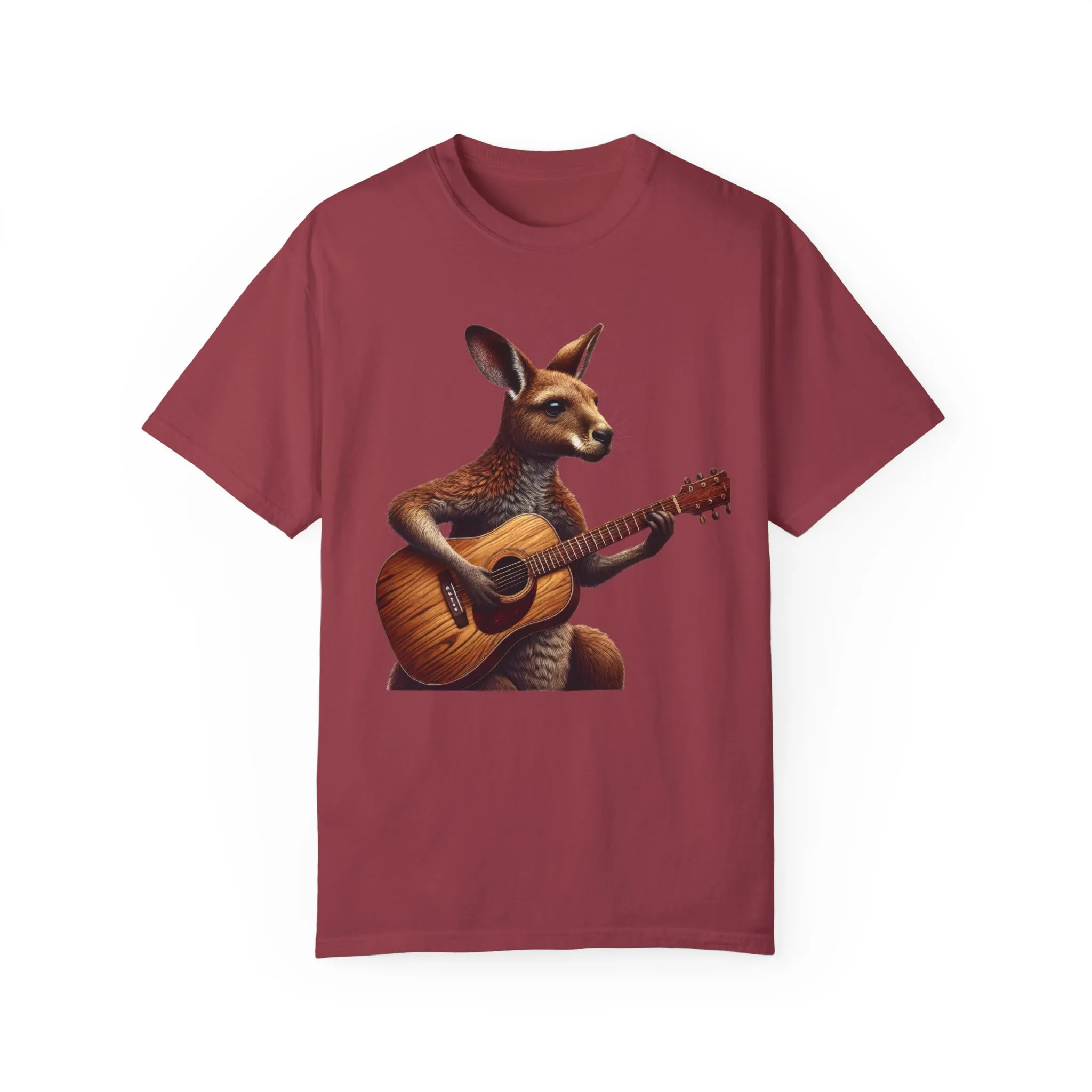 Cool Kangaroo Playing Guitar Unisex T-Shirt - Unique Gift for Music Lovers - Image 37