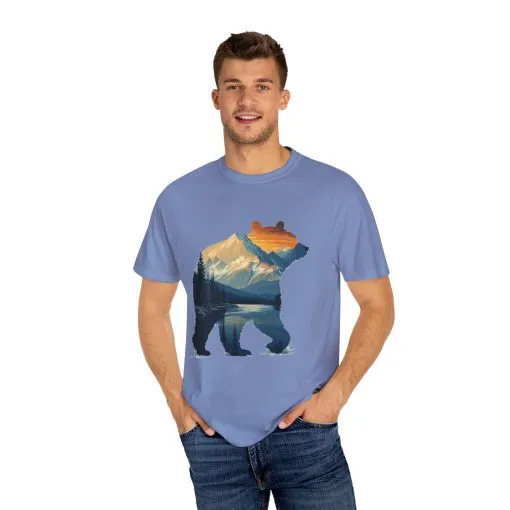 Mountain Bear Graphic T-Shirt | Nature Lover Apparel - Image 11