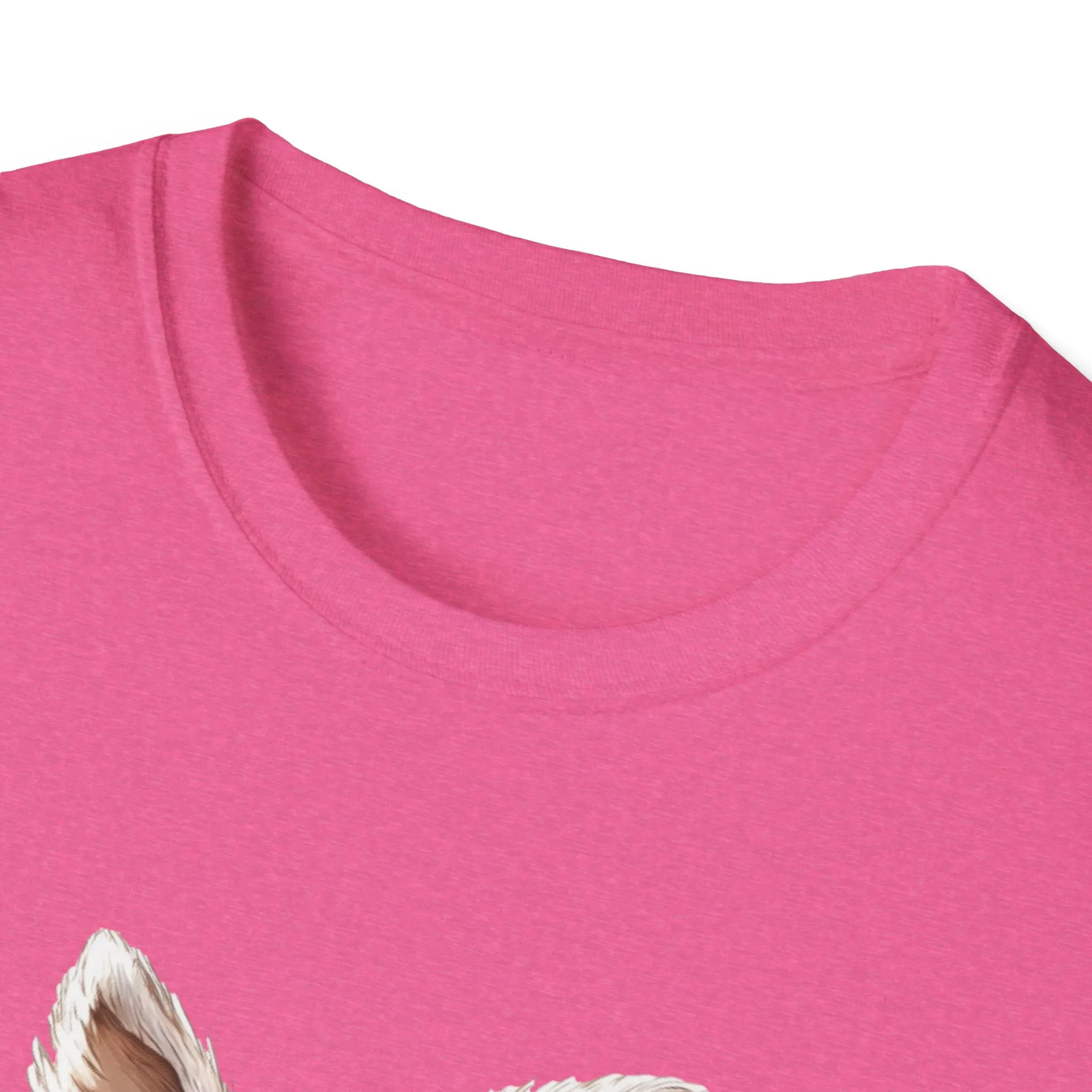 Cute Bunny Easter T-Shirt - Unisex Softstyle Tee with Colorful Egg Design - Image 57