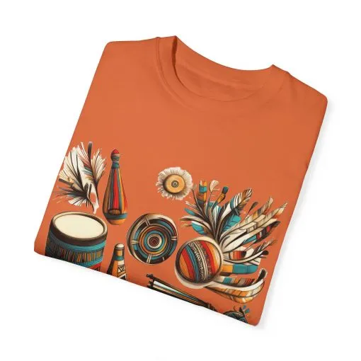 Unisex Garment-Dyed T-Shirt with Vibrant Musical Design | Perfect for Music Lovers & Festivals - Image 18