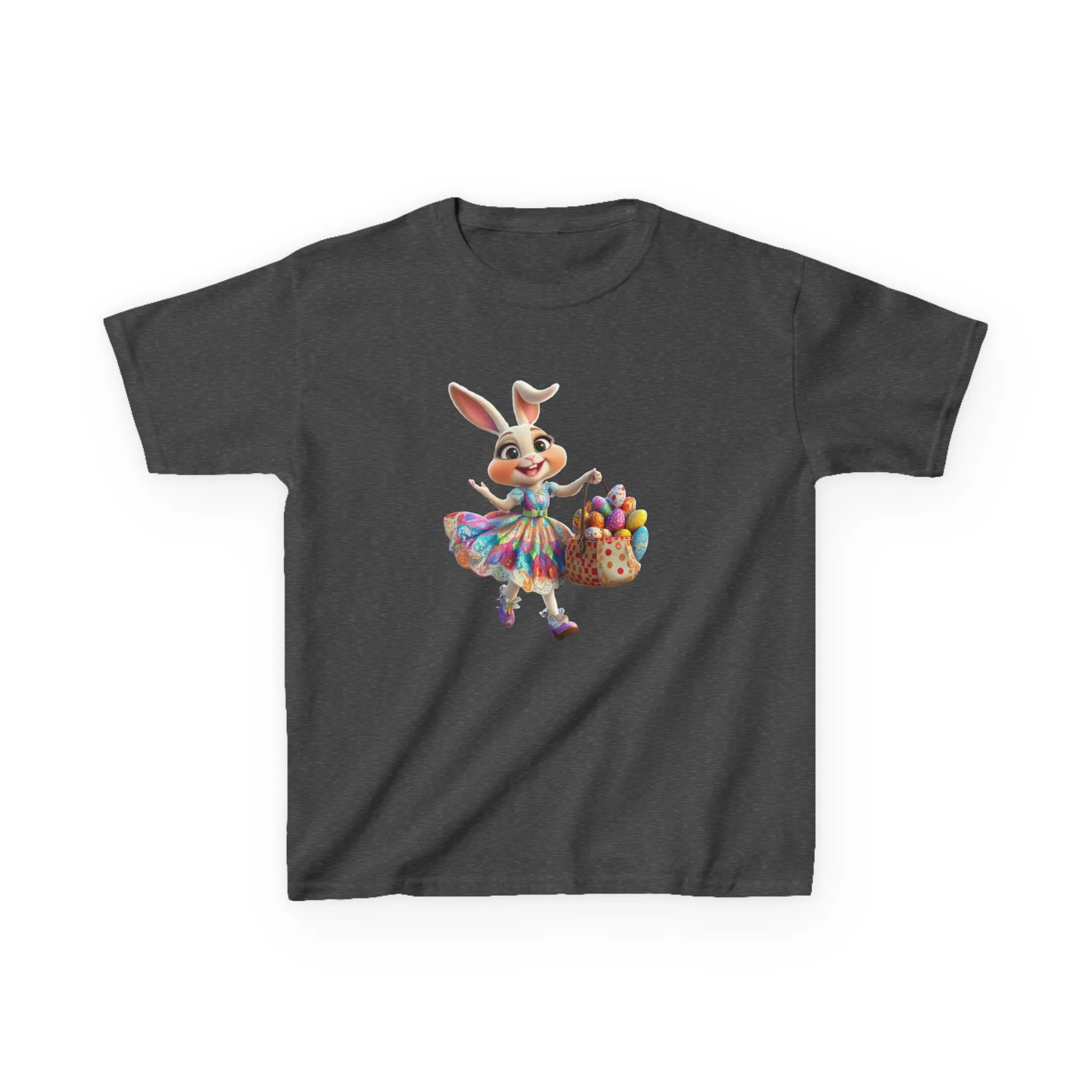 Easter Bunny Kids Tee - Cute Cotton T-Shirt for Spring Celebrations - Image 10