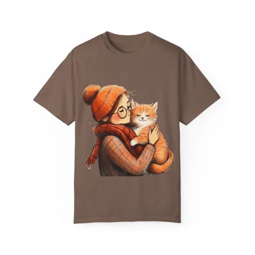 Elegantly Flowing Dance Silhouette Unisex Garment-Dyed T-Shirt - Image 27