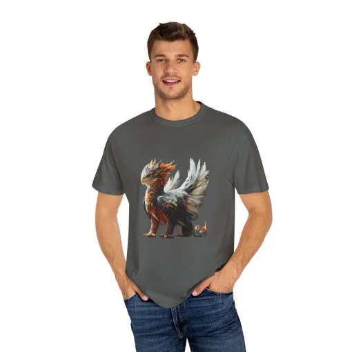 Mythical Creature Unisex Garment-Dyed T-Shirt - Perfect for Fantasy Lovers - Image 19