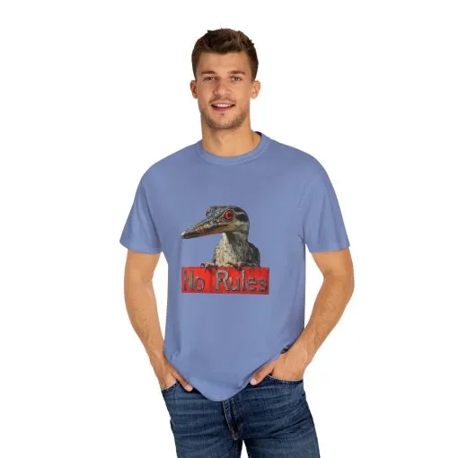 No Rules Unisex Garment-Dyed T-Shirt - Wild & Bold Graphic Tee - Image 19