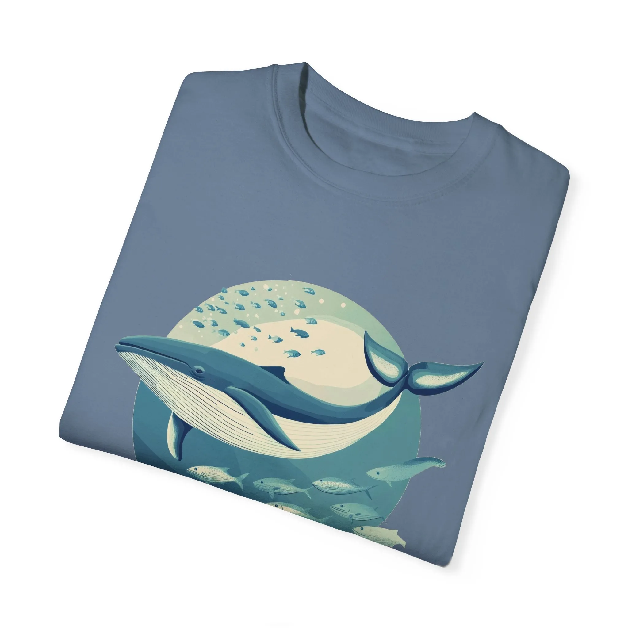 Whale Watching Unisex Garment-Dyed T-Shirt | Ocean Lover's Tee - Image 18