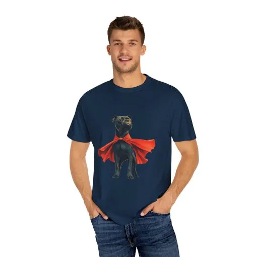 Hero Dog Unisex Garment-Dyed T-Shirt - Fun Pet Lover Tee - Image 23