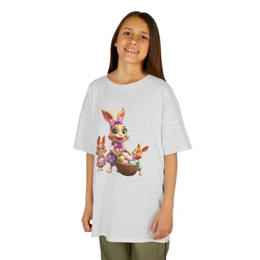 Easter Bunny Kids Tee - Cute Rabbit Design for Spring Celebrations - Image 6