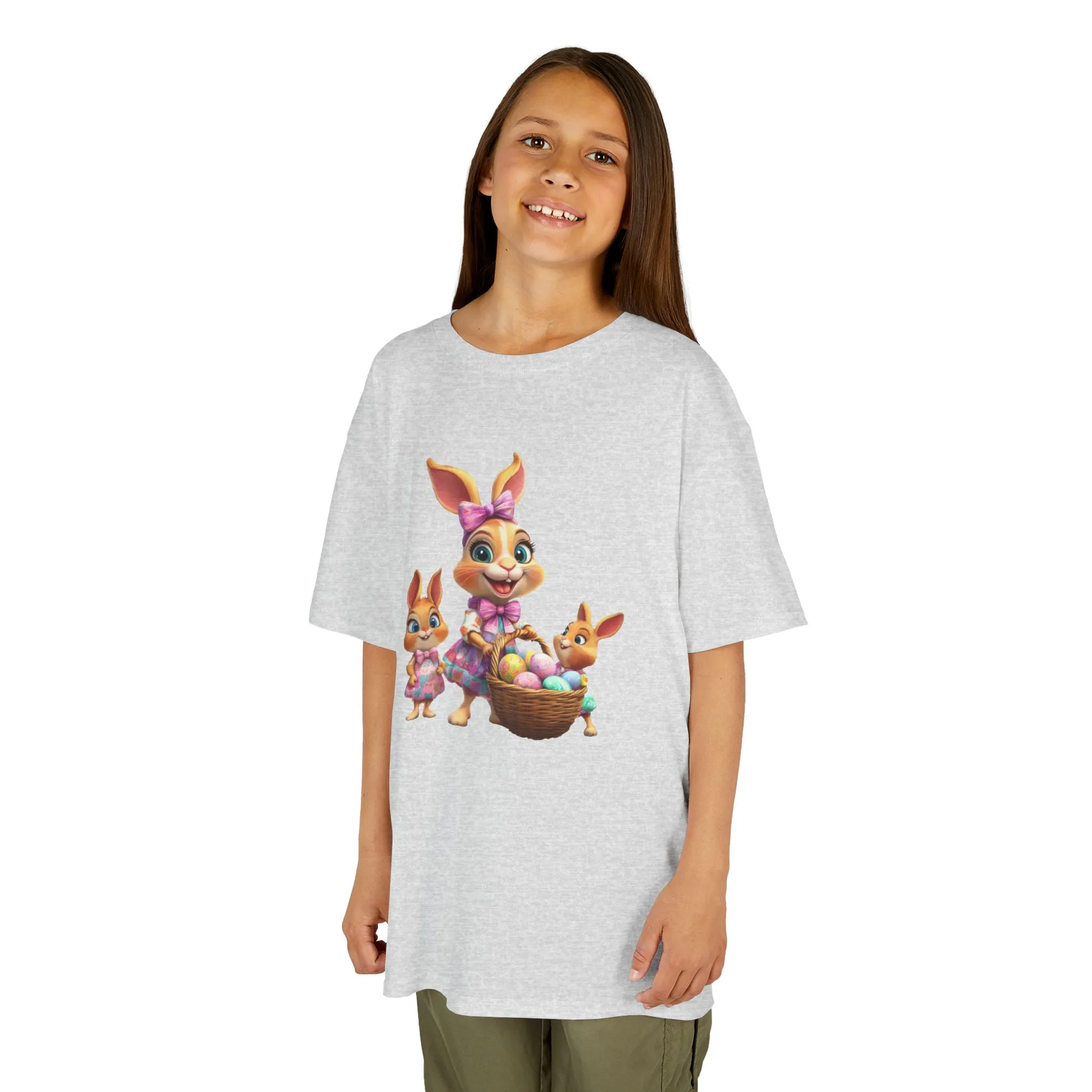 Easter Bunny Kids Tee - Cute Rabbit Design for Spring Celebrations - Image 6