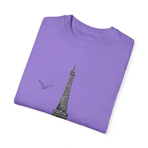 Eiffel Tower Graphic Unisex T-Shirt - Parisian Style Tee - Image 30