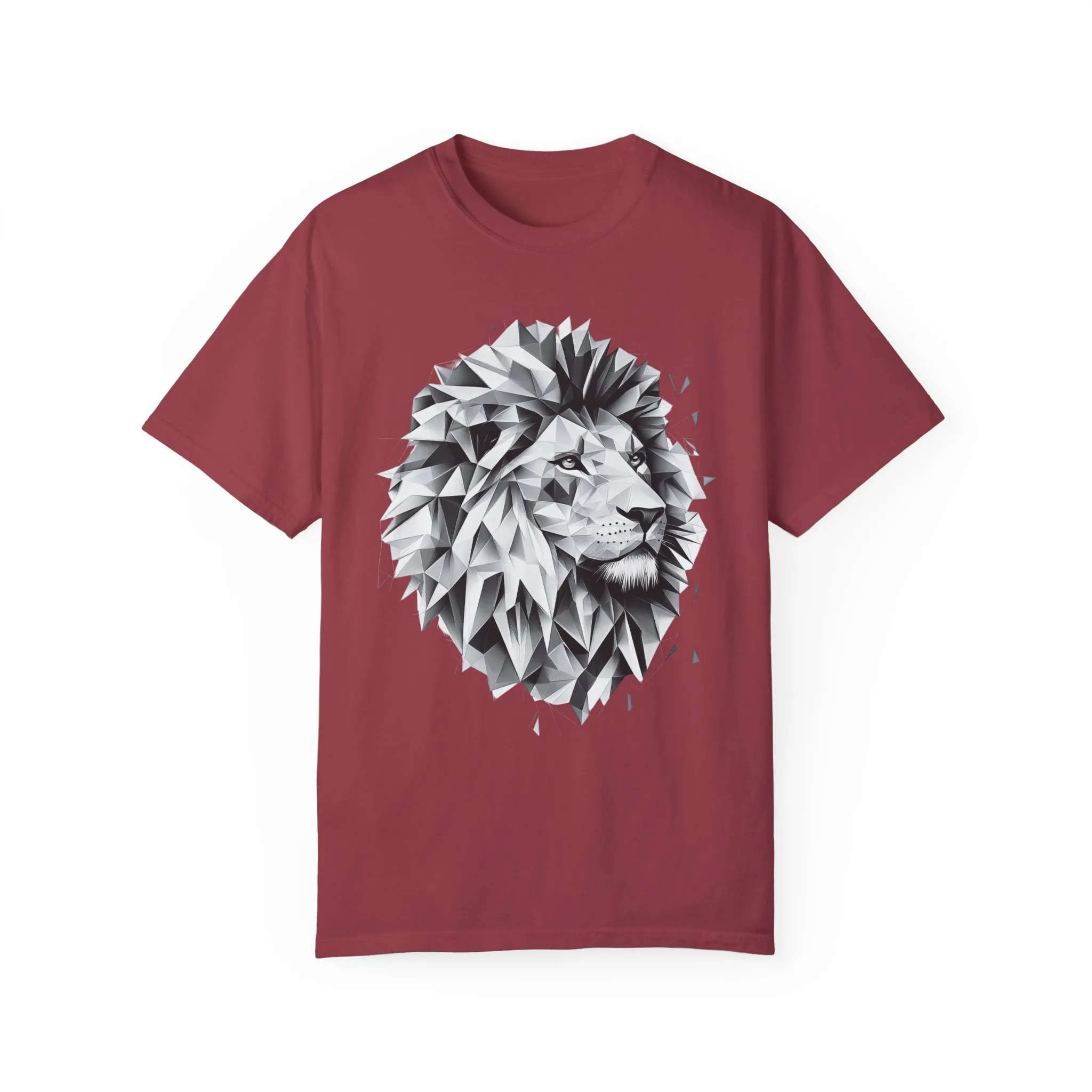 Geometric Lion Unisex T-shirt - Bold, Artistic Design for Animal Lovers - Image 25