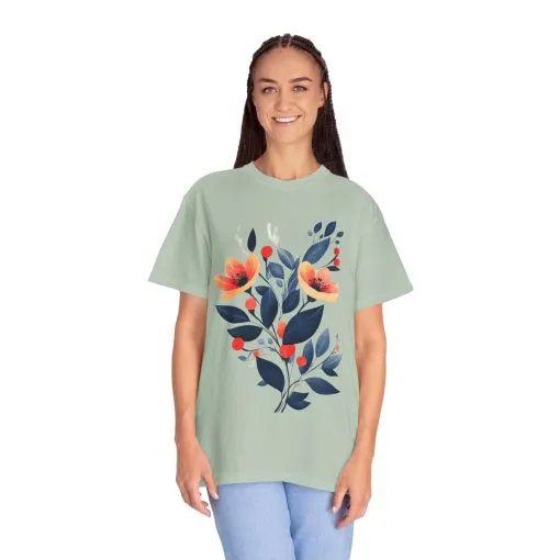 Floral Design Unisex T-Shirt - Perfect for Spring Celebrations - Image 27