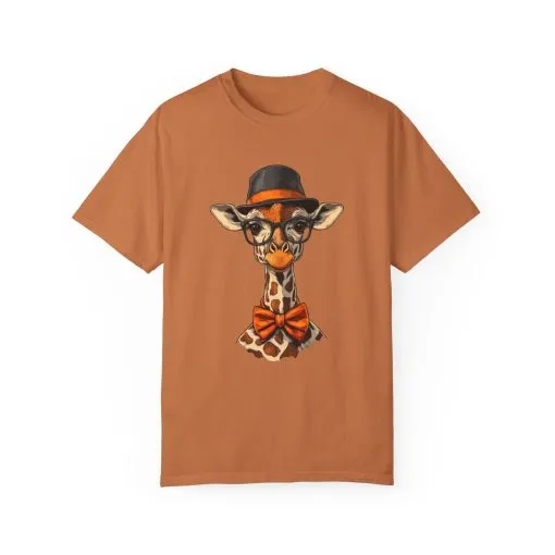 Stylish Giraffe Graphic Unisex T-Shirt - Fun and Trendy Apparel for Animal Lovers - Image 17