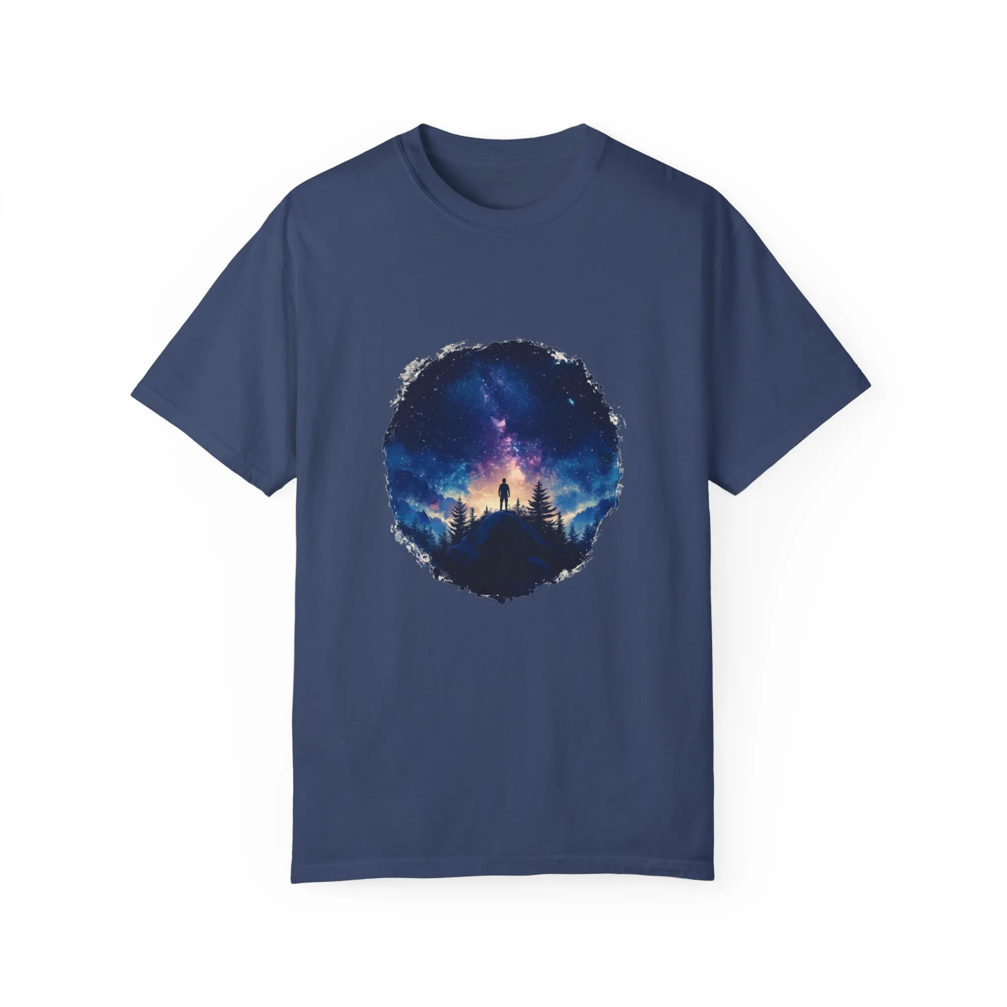 Galactic Night Unisex Garment-Dyed T-Shirt - Cosmic Adventure Tee - Image 17