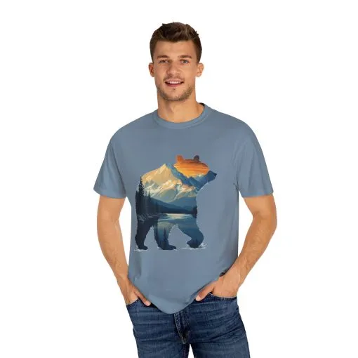 Mountain Bear Graphic T-Shirt | Nature Lover Apparel - Image 27