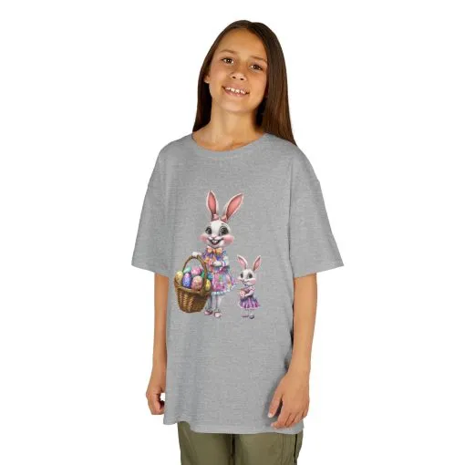 Easter Bunny Kids Tee - Adorable Rabbit Design for Spring Celebrations - Image 12