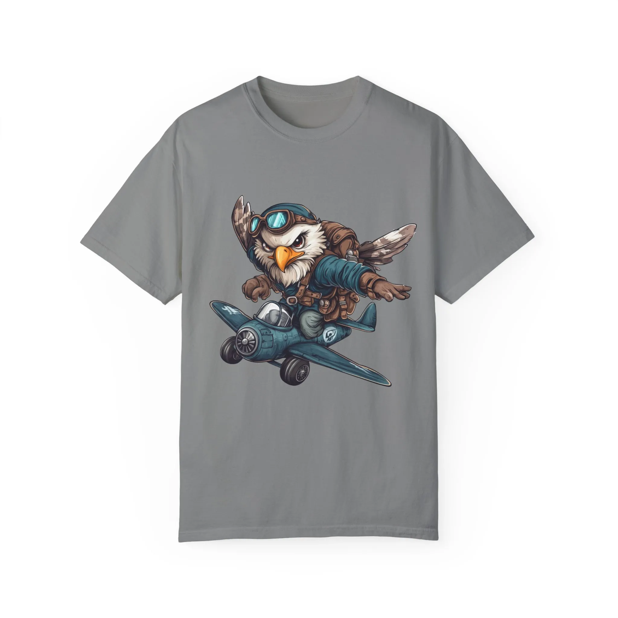 Adventure Owl Unisex Garment-Dyed T-Shirt - Perfect for Flyers and Animal Lovers - Image 21