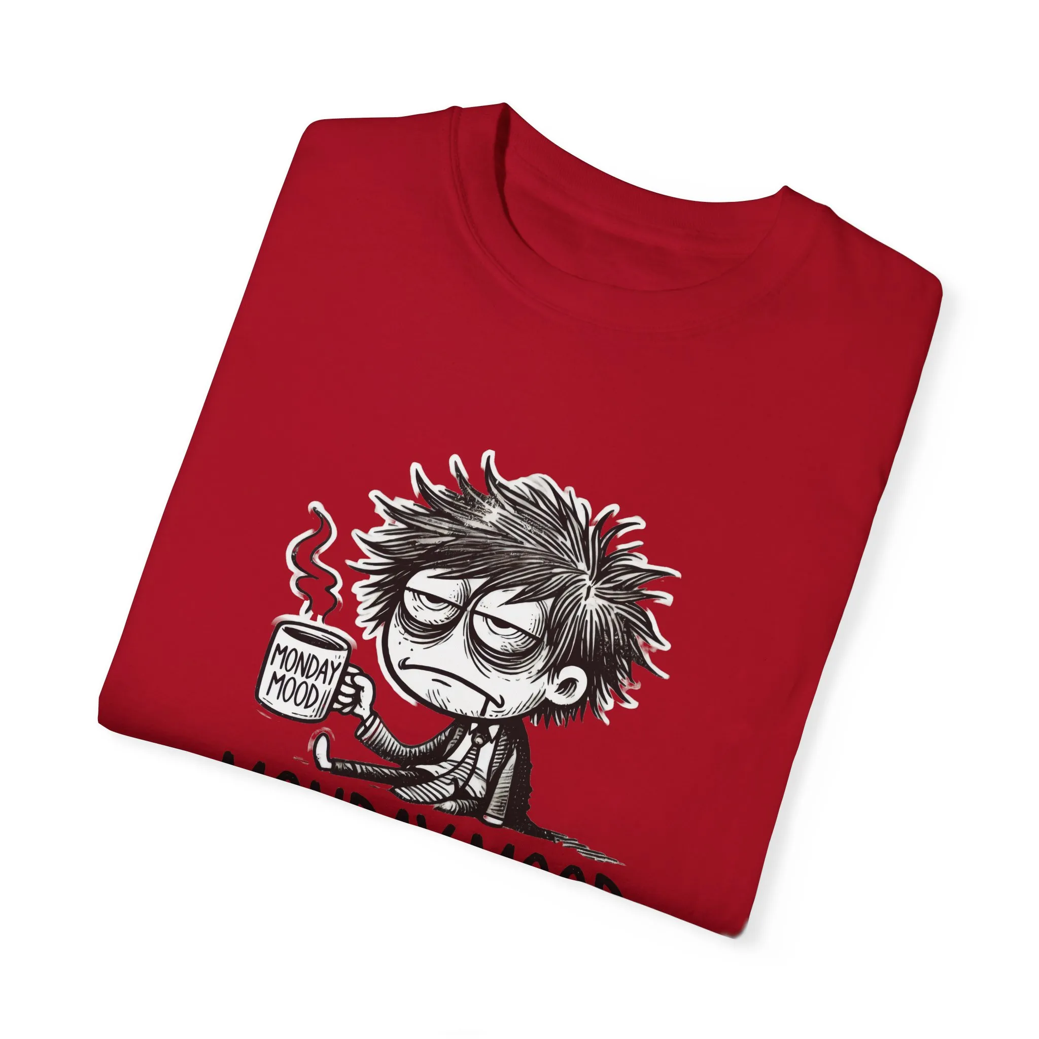 Unisex 'Monday Mood' Garment-Dyed T-Shirt - Perfect for Casual Days - Image 65