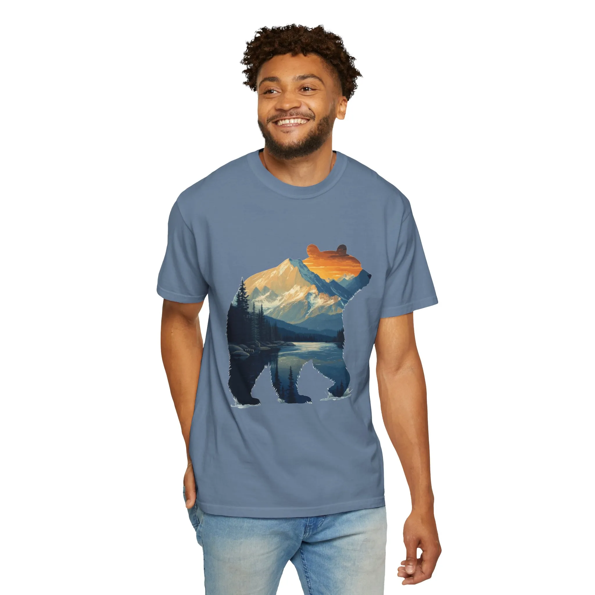 Mountain Bear Graphic T-Shirt | Nature Lover Apparel - Image 16