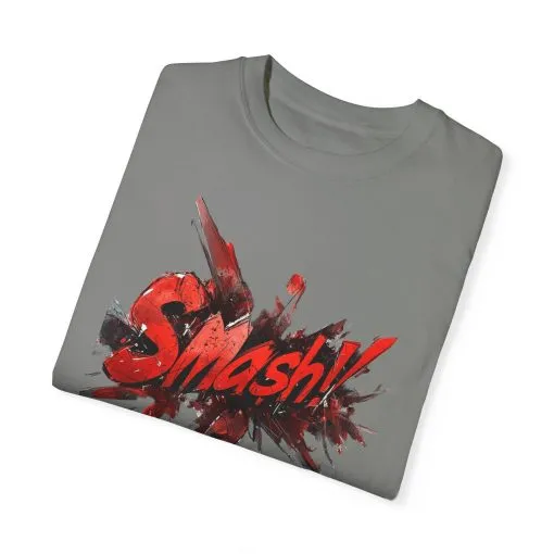 Unisex Smash Graphic T-Shirt – Trendy Casual Wear for Game Lovers - Image 2