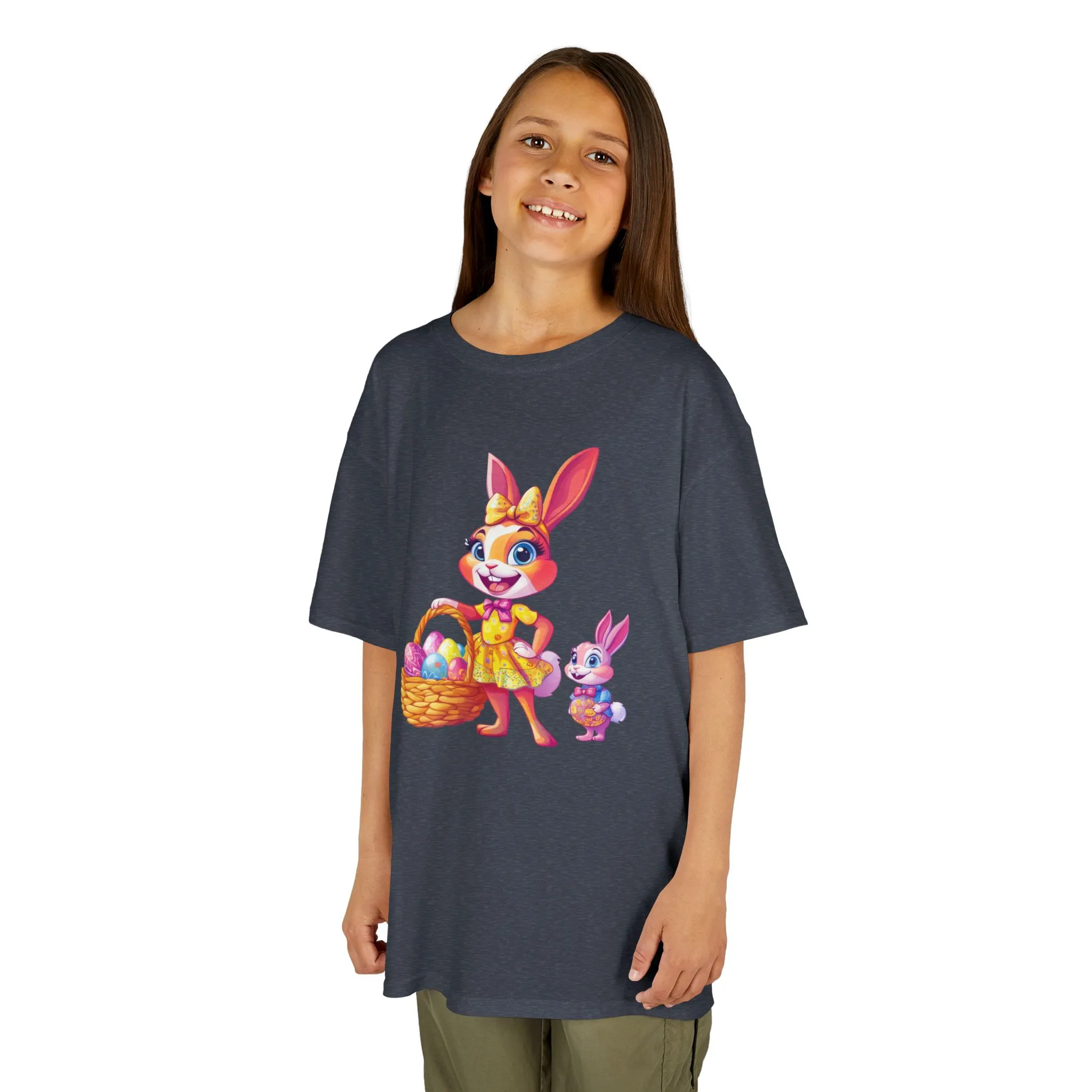 Easter Bunny Kids Tee - Cute Cotton T-Shirt for Spring Celebrations - Image 27