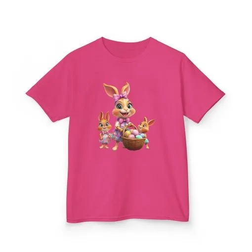 Easter Bunny Kids Tee - Cute Rabbit Design for Spring Celebrations - Image 23