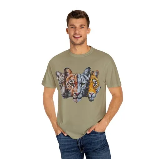 Wildlife Fusion Unisex Garment-Dyed T-Shirt - Image 11