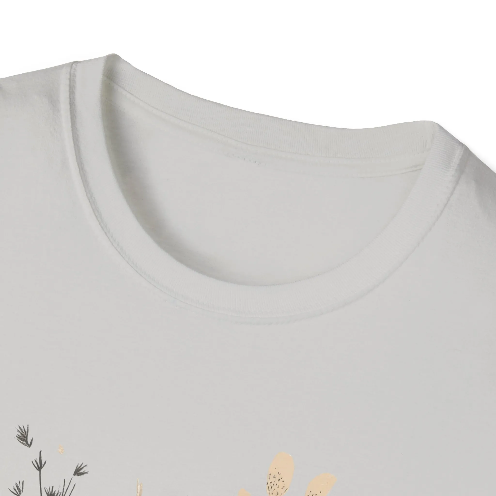 Easter Bunny Floral T-Shirt | Unisex Spring Apparel - Image 8