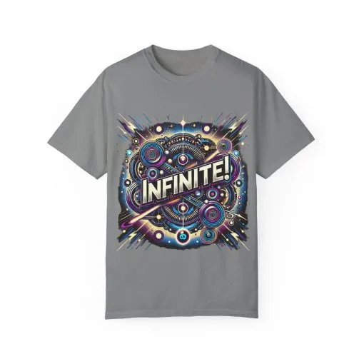 Cosmic Infinite Unisex Garment-Dyed T-Shirt - Explore the Universe - Image 13