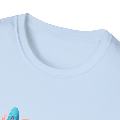 Happy Easter Unisex Softstyle T-Shirt - Fun Spring Bunny Design - Image 27