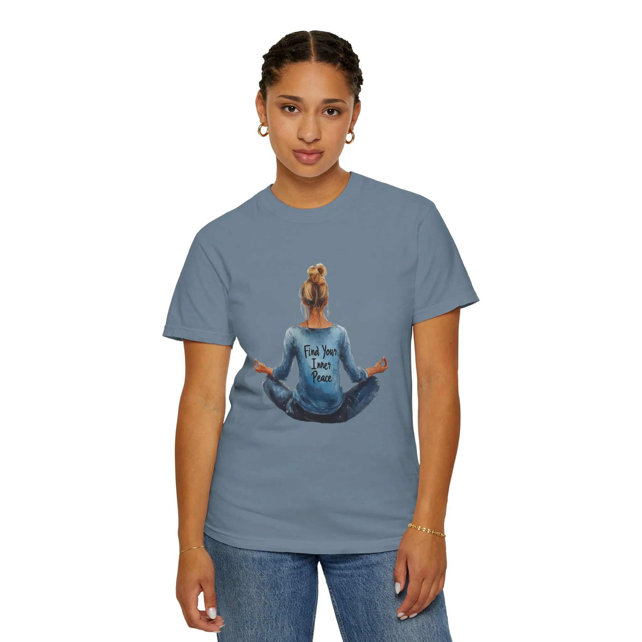 Find Your Inner Peace Unisex Garment-Dyed T-Shirt - Image 31