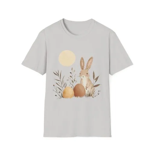 Spring Easter Bunny Graphic Unisex T-Shirt - Image 11