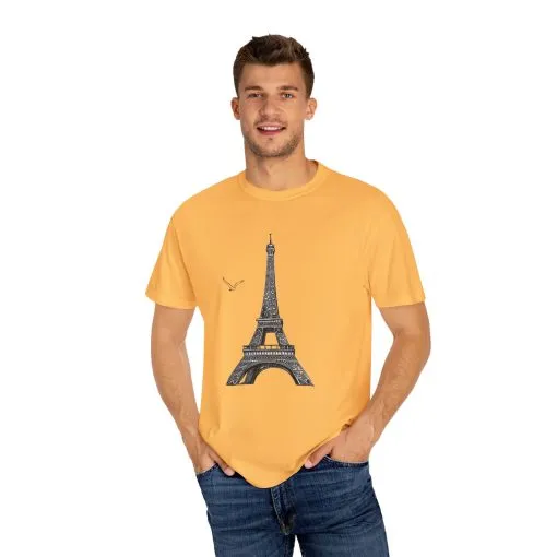 Eiffel Tower Graphic Unisex T-Shirt - Parisian Style Tee - Image 15