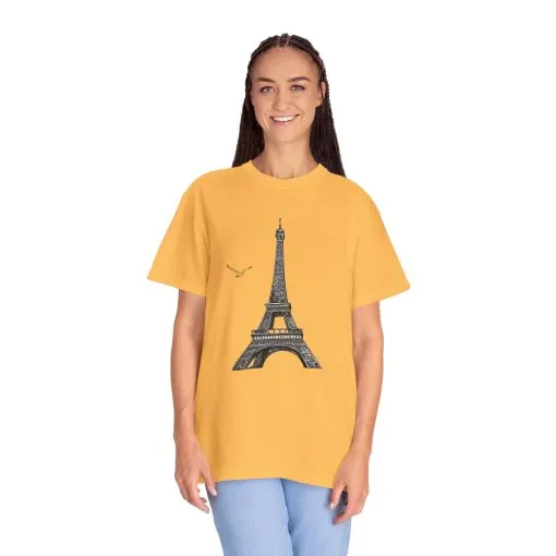 Eiffel Tower Graphic Unisex T-Shirt - Parisian Style Tee - Image 16