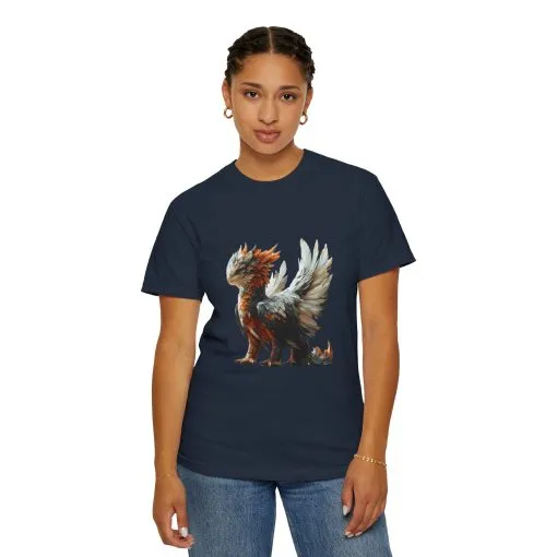 Mythical Creature Unisex Garment-Dyed T-Shirt - Perfect for Fantasy Lovers - Image 48